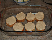 Bread ready for the grill