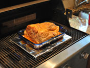 Cuban Pork starts baking