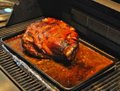 Broiling on the grill!