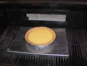 Lime Pie on the grill